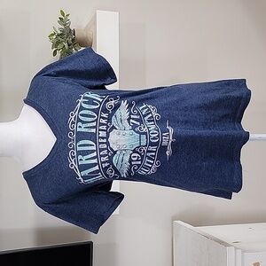 Hard Rock Guitar Company V-neck Short Sleeve Tee